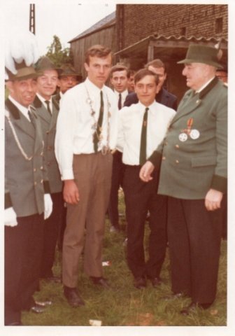 1968 Alter und neuer Jungschützenkönig